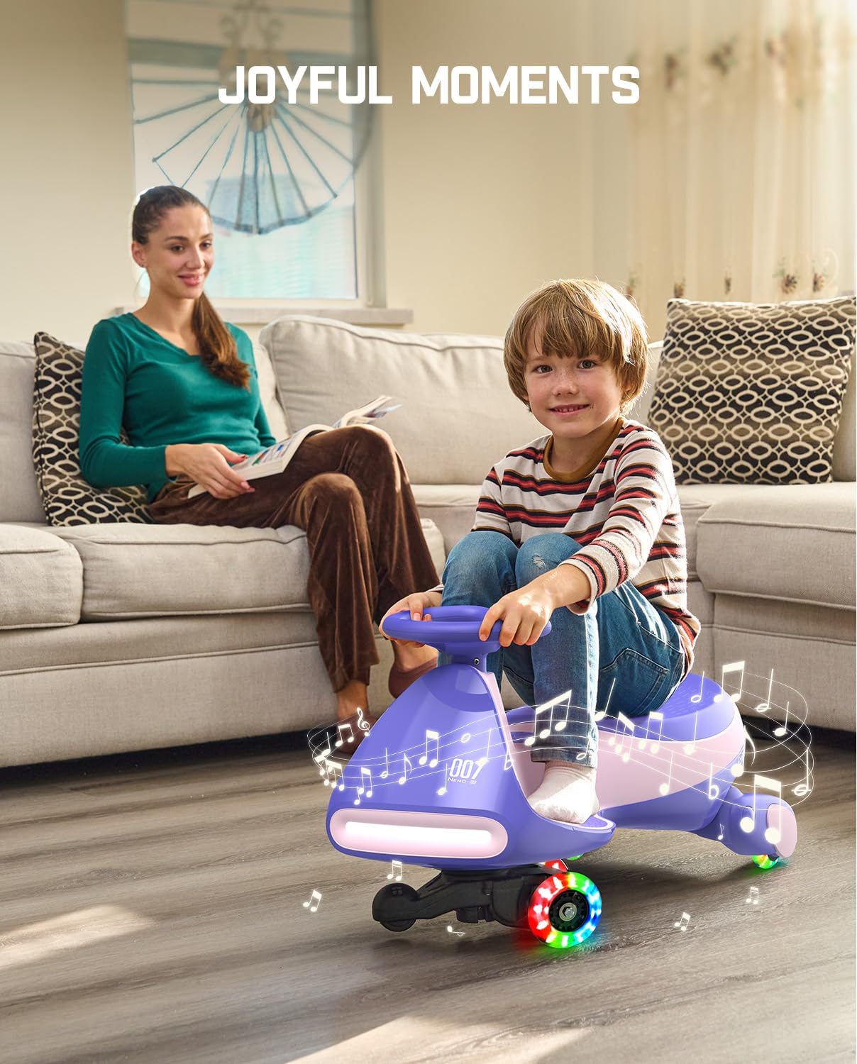 DiscoDrift - Electric Wiggle Car for Kids